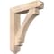 Ekena Millwork Imperial Arts and Crafts Smooth Bracket w/ Offset Brace, Douglas Fir, 7 1/2"W x 34"D x 40"H BKT0806X34X40IMP03SDF - alternate 1